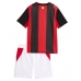 AC Milan Christopher Nkunku #18 Kotipaita Lapsille 2026-27 Lyhythihainen (+ shortsit)